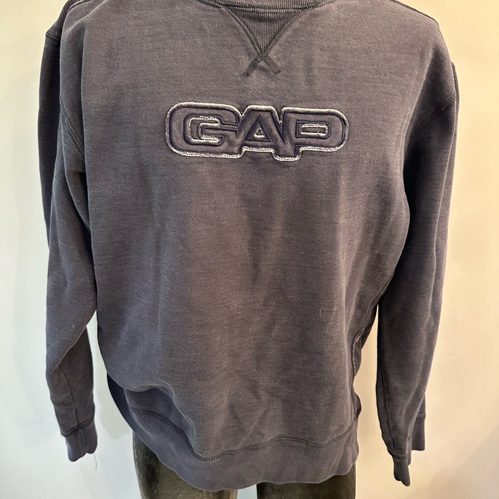 GAP Vintage blue Crewneck Sweater Classic Style size large